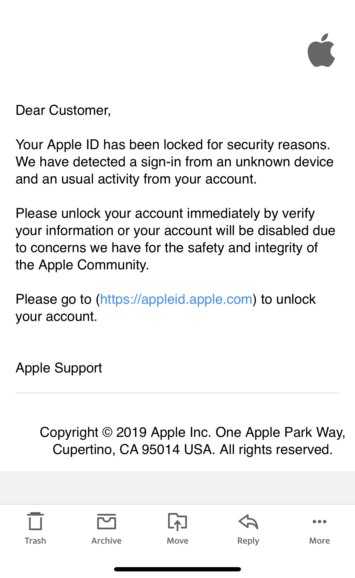 Can Apple verify this email? Apple Community