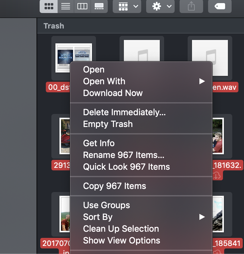 1000 Files on my mac randomly moved to tr… - Apple Community