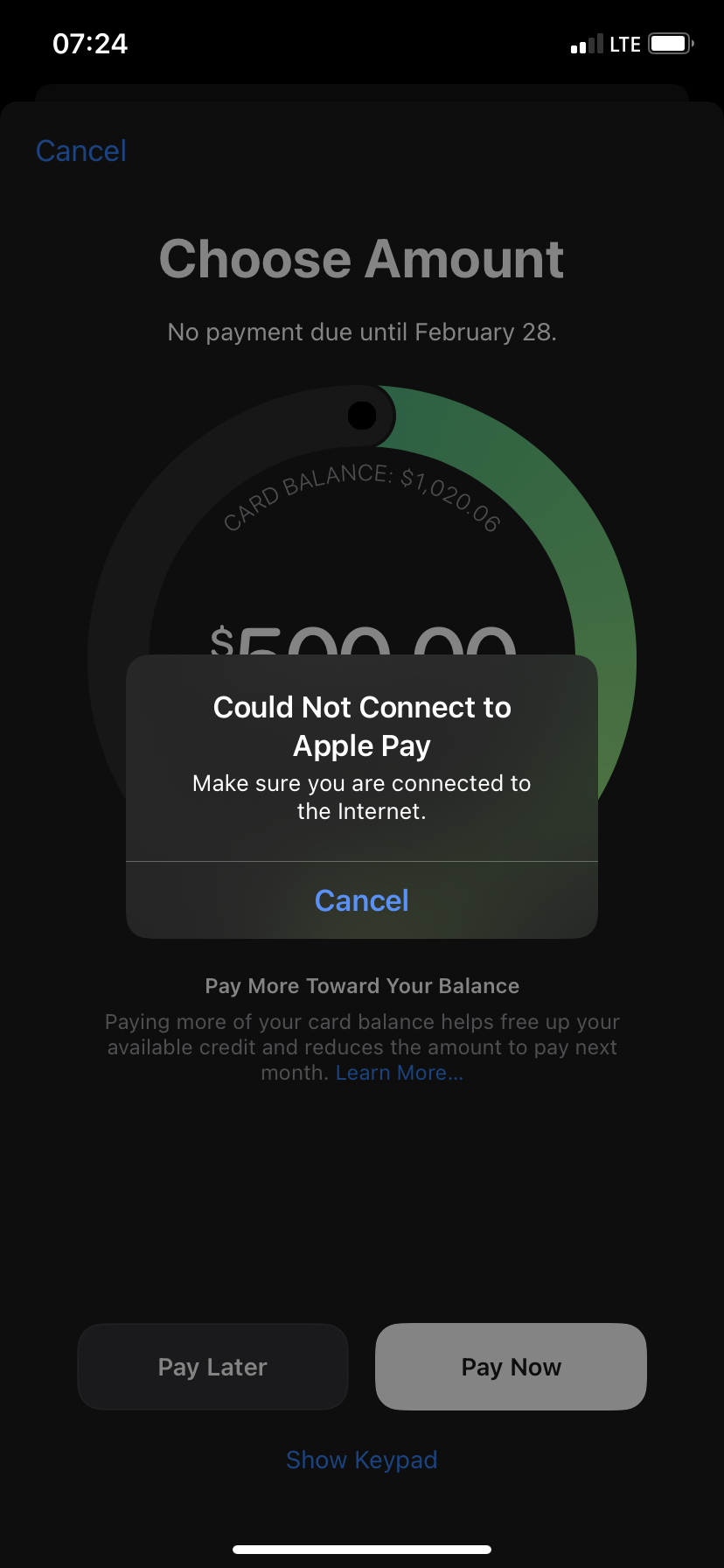 Is WiFi connection needed to make payment… Apple Community