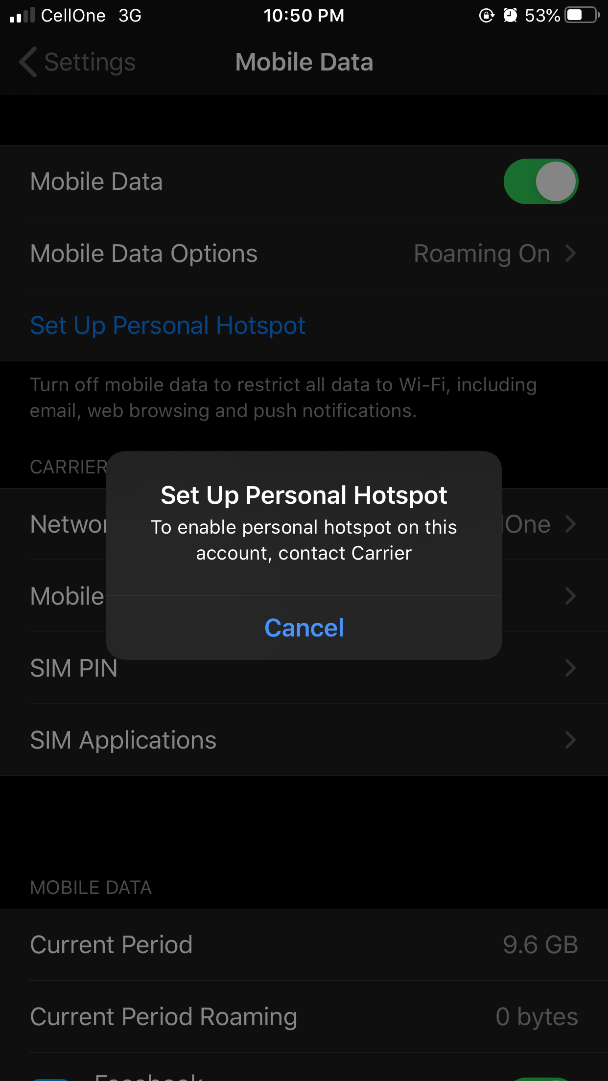 how to set up personal hotspot Apple Community