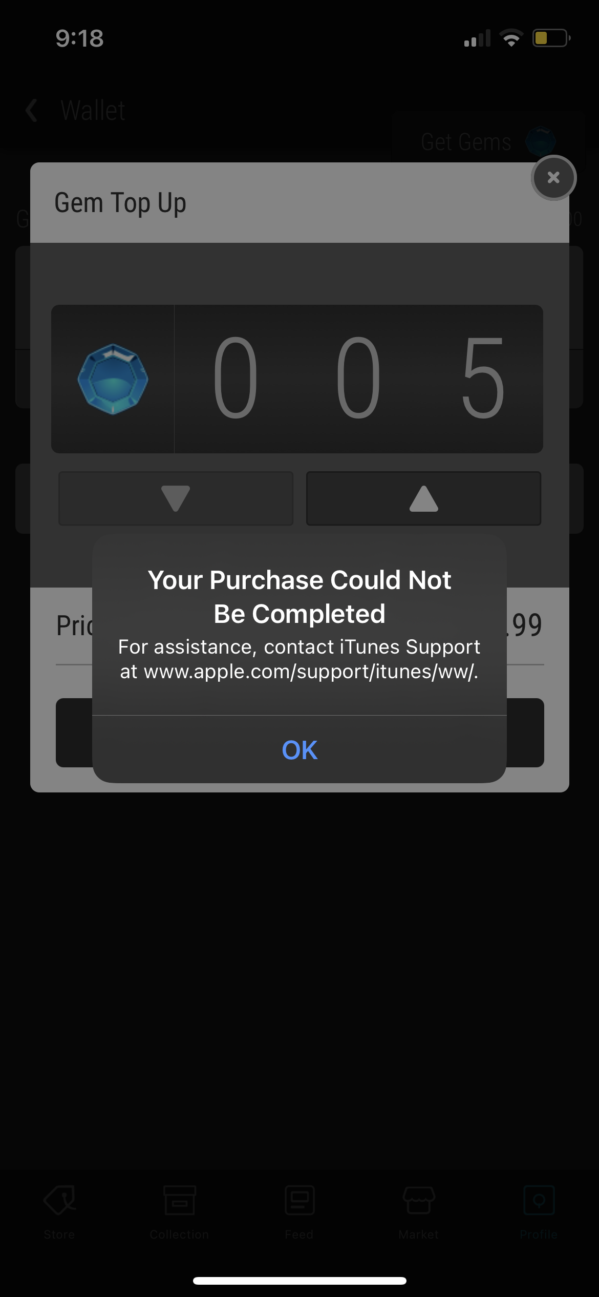 Your Purchase Could Not Be Completed - Apple Community