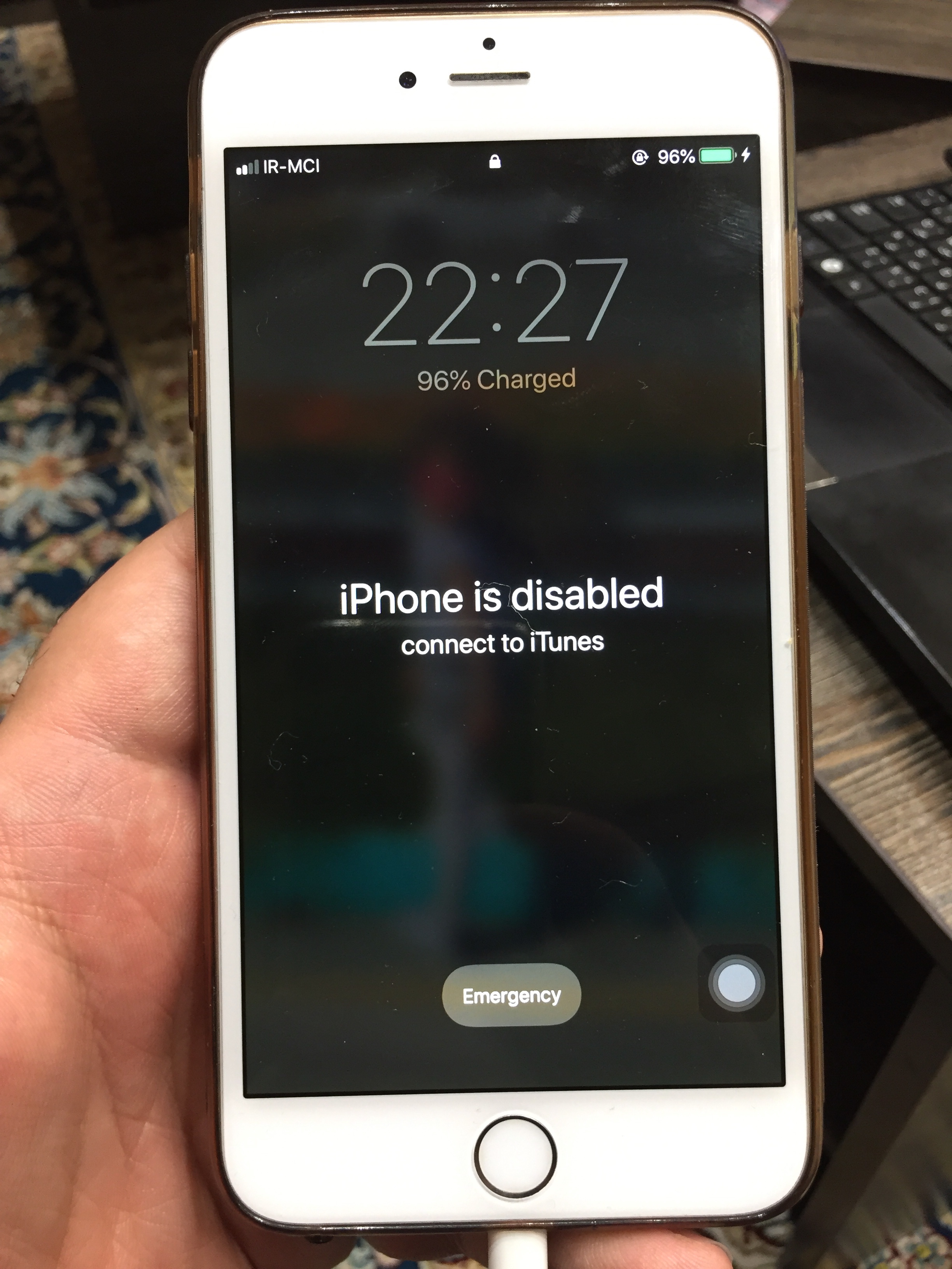 How can enable a disabled iPhone 29 Plus s - Apple Community