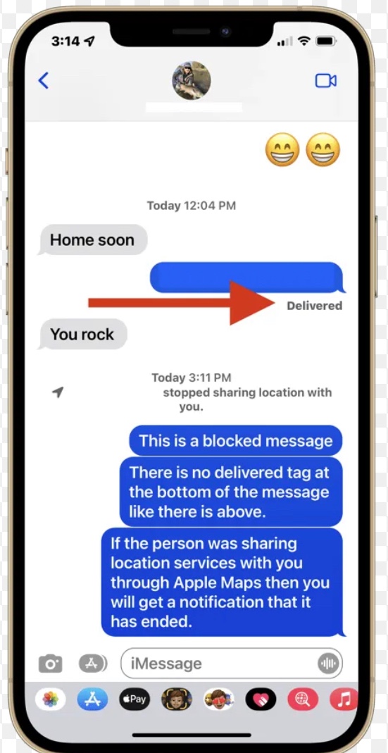 Blocked and Delivered - Apple Community