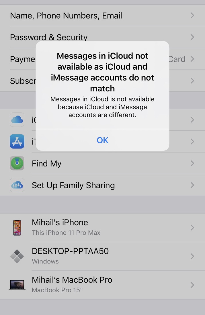 Cannot login into iMessage on Mac - error… - Apple Community