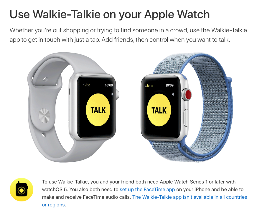 walkie talkie app series 1