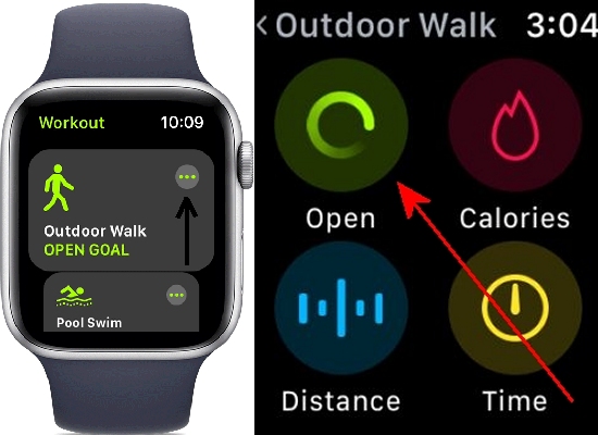 Apple watch store outdoor walk