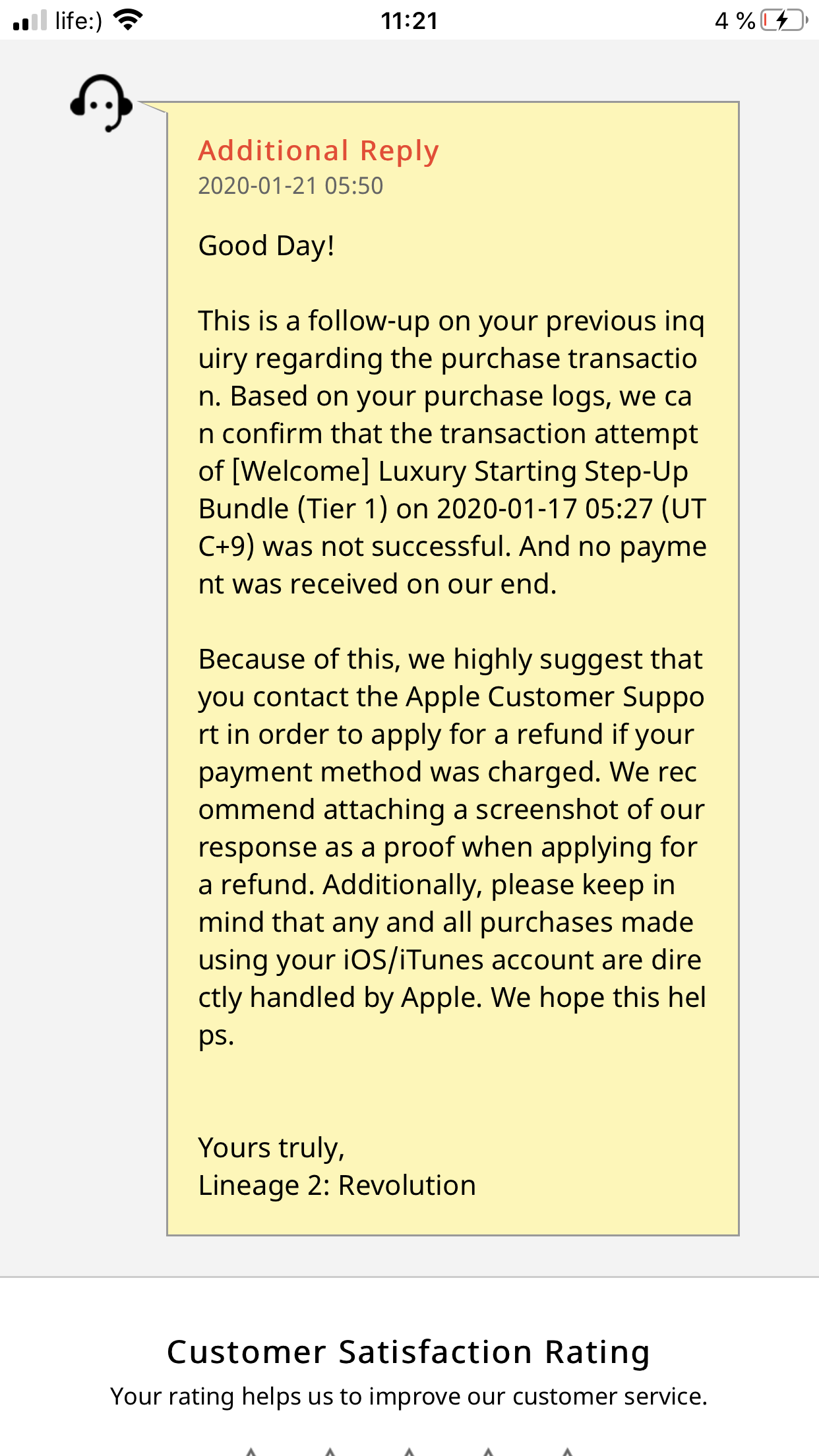 not eligible for refund - Apple Community