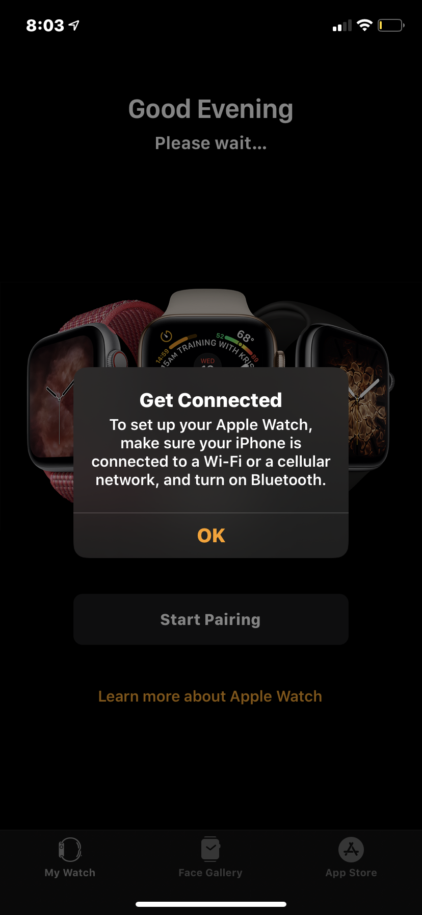 my Apple Watch won’t connect - Apple Community