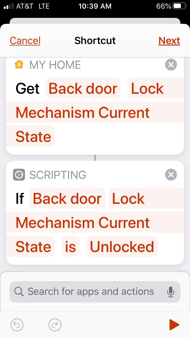 Automation in Home app to run a shortcut … - Apple Community