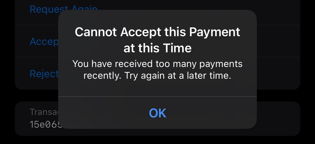 maximum amount apple pay