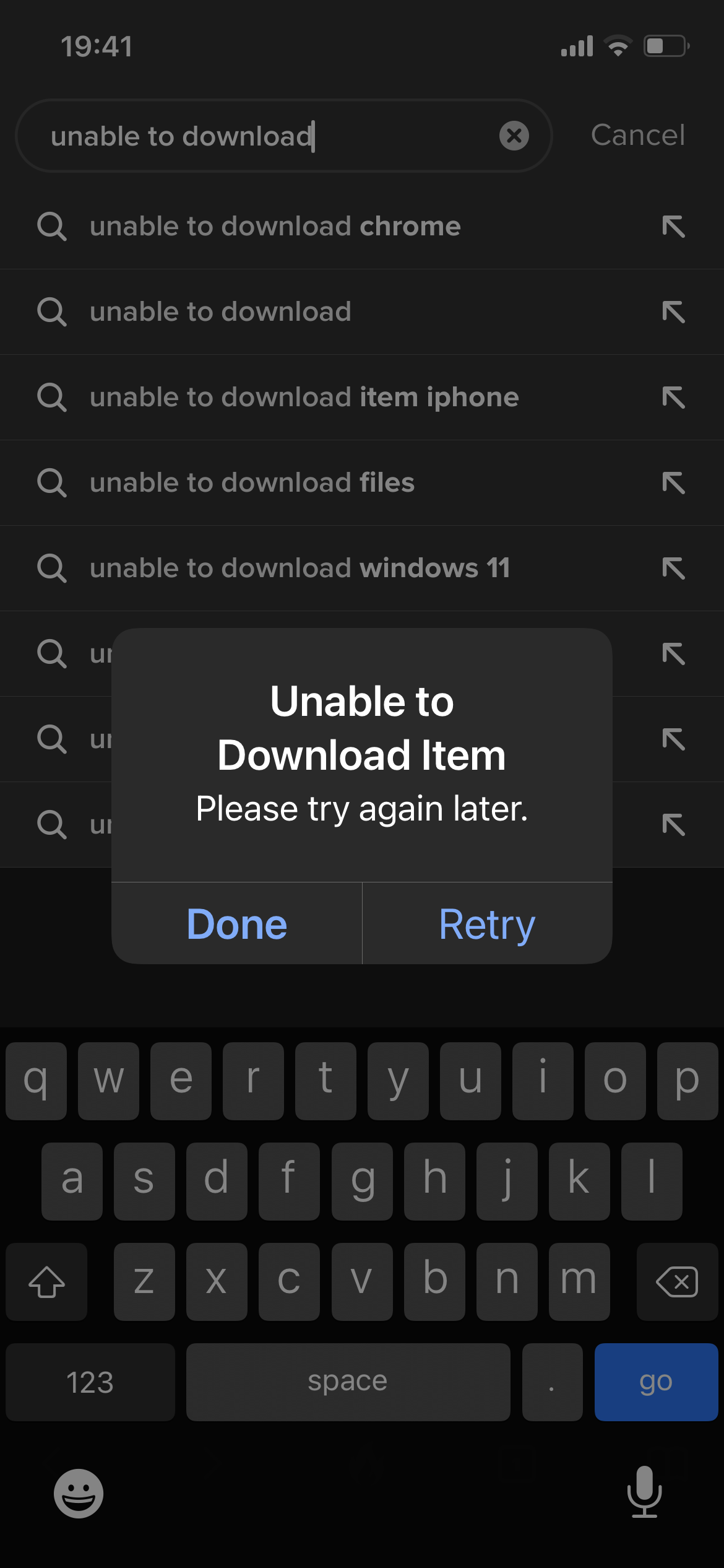 Unable To Download Item Apple Community