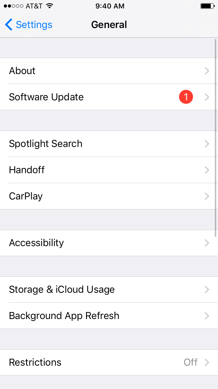 my iphone 6s wont let me update it to the… Apple Community