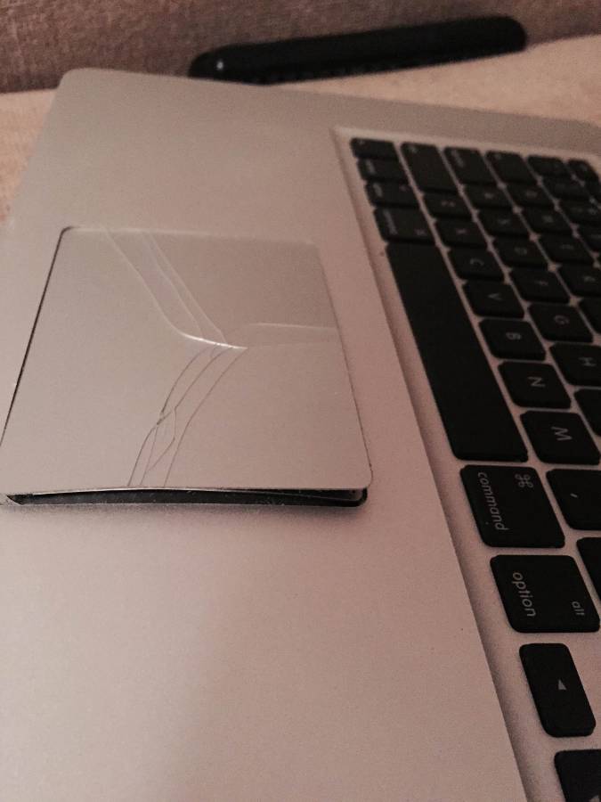 Apple macbook pro glass trackpad 1k wedding ring