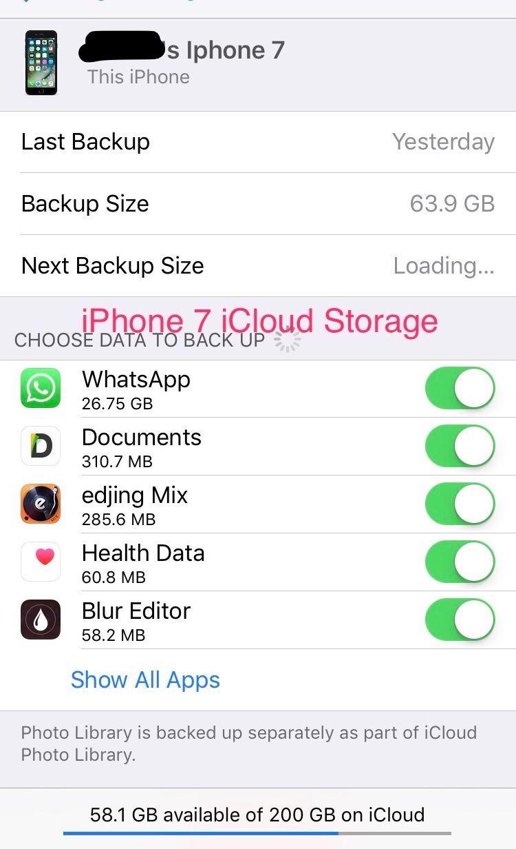 Whatsapp Iphone Storage Zero KB Apple Community
