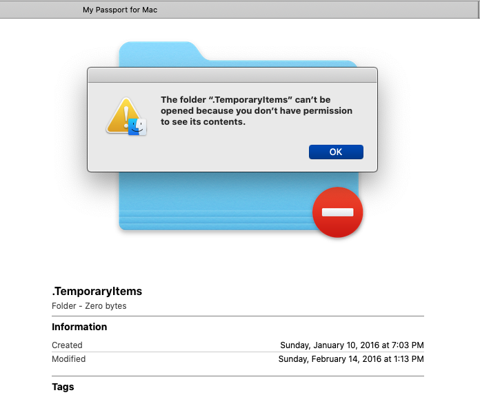 Folder permissions Apple Community