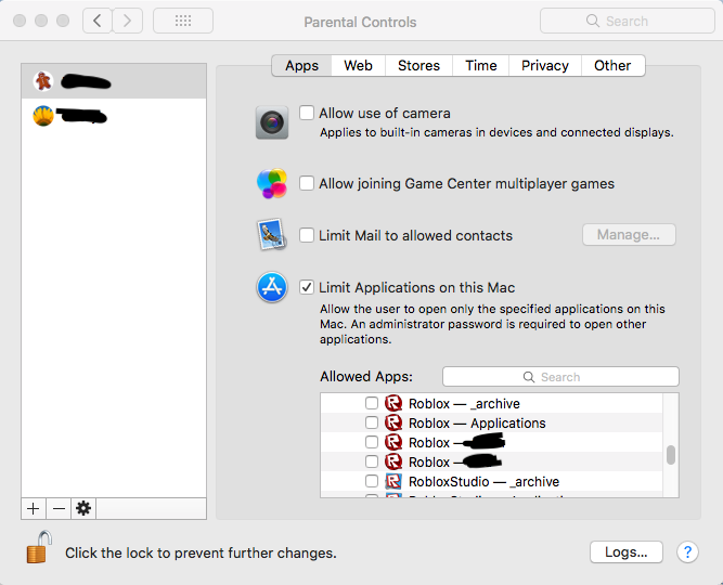 Allowed Apps List Contains Apps Apple Community - installation roblox