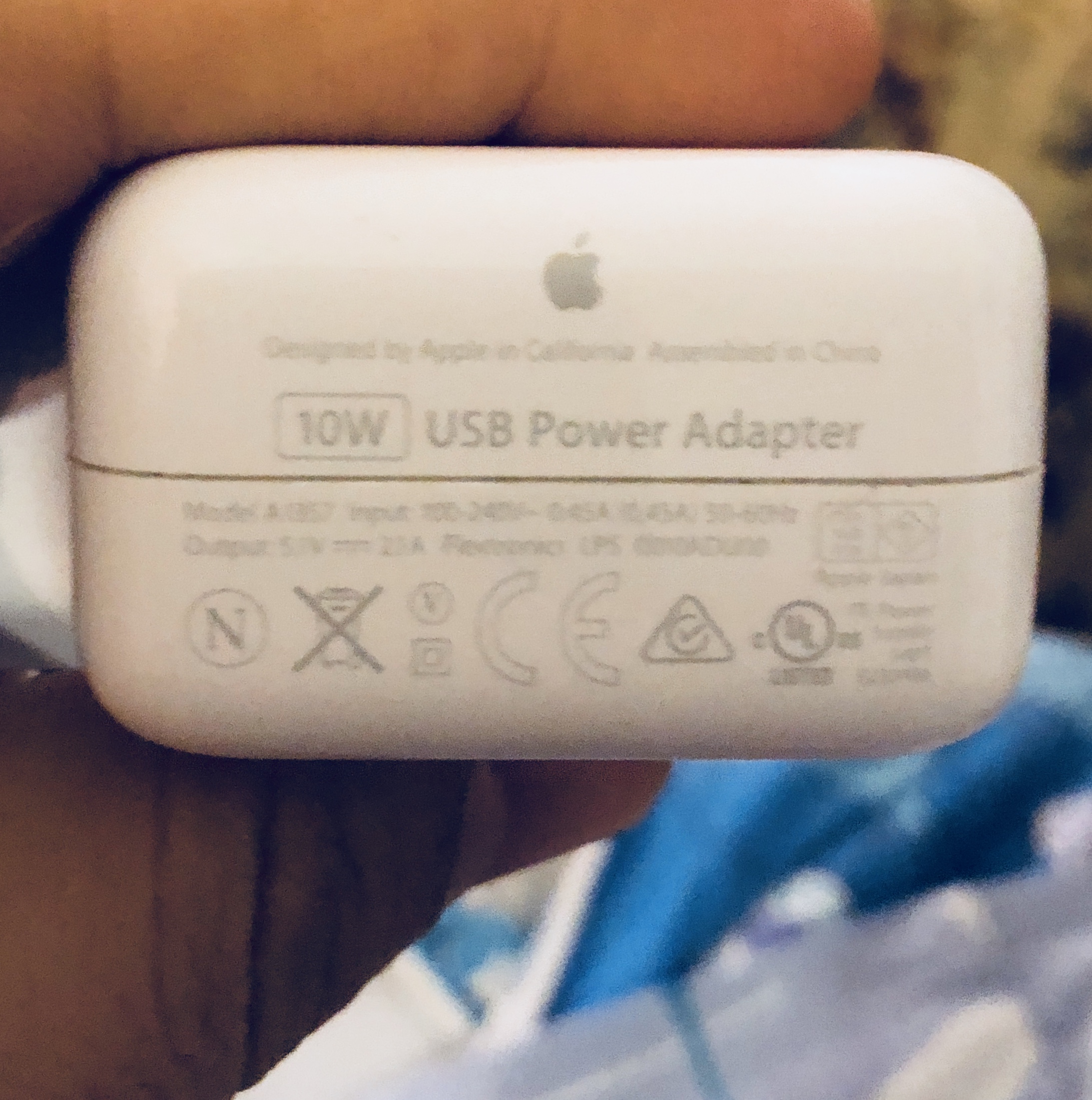 How tell if 10w power is - Apple Community