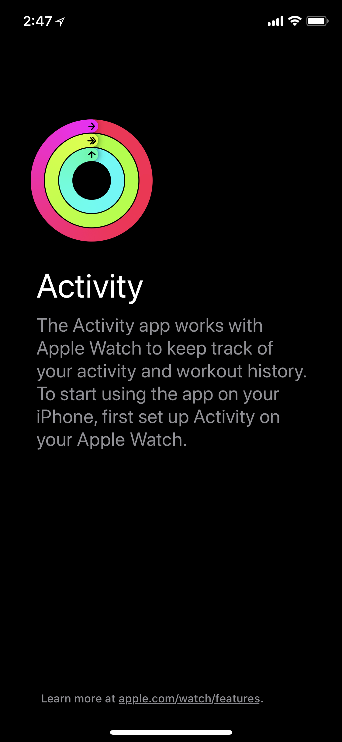 Activity app not working on new iPhone X Apple Community