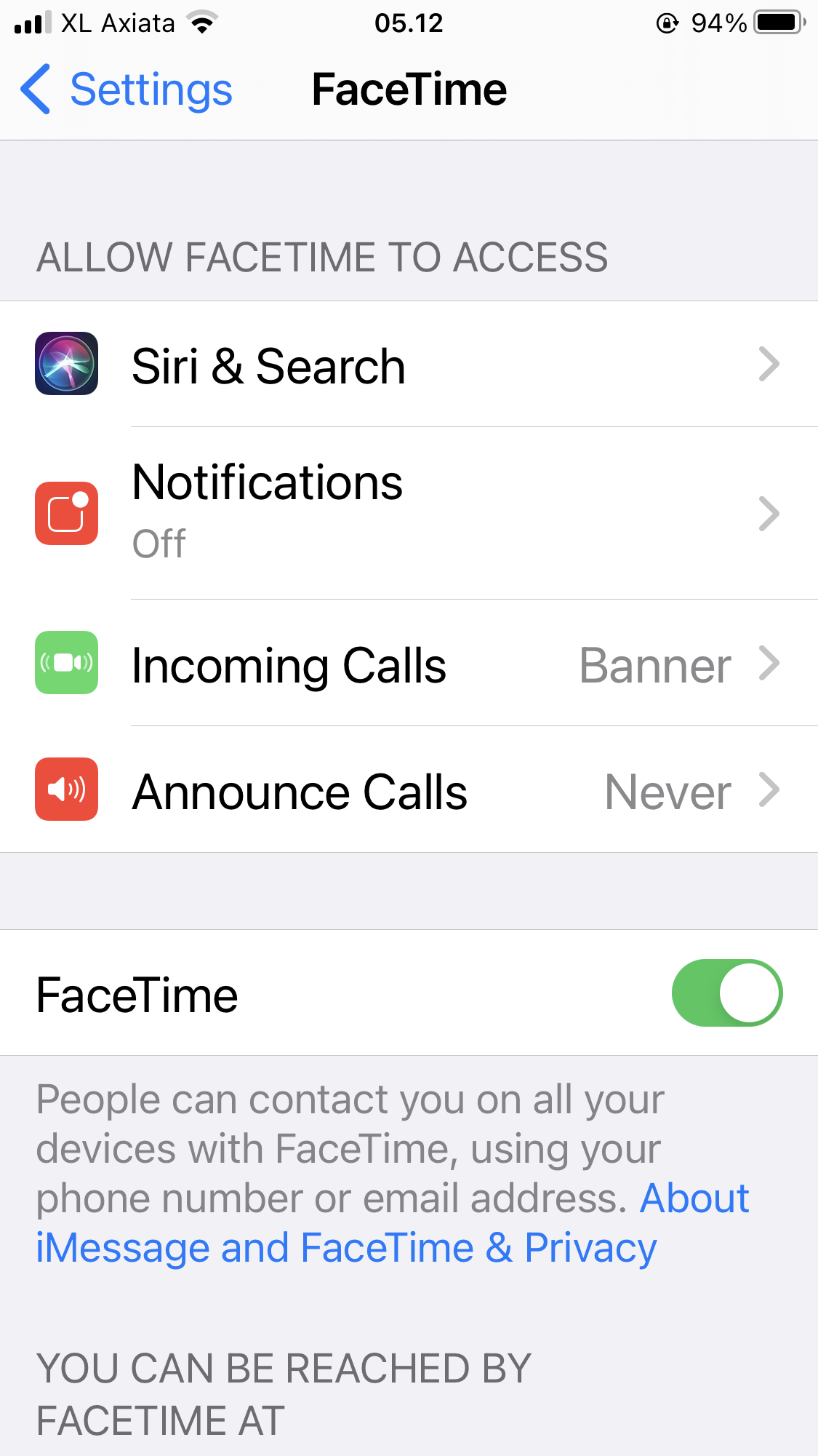 imessages and facetime notification keeps… - Apple Community