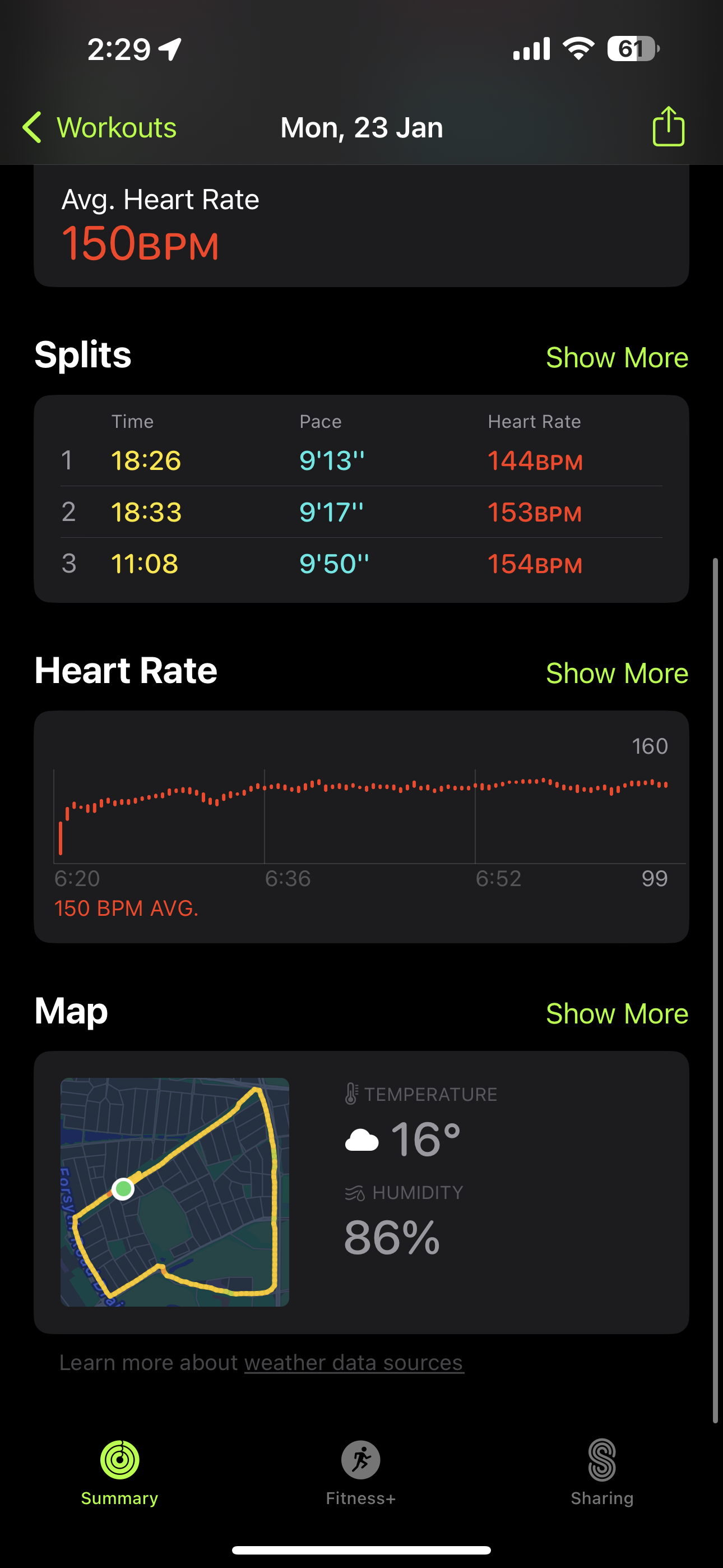 Apple watch hot sale running route