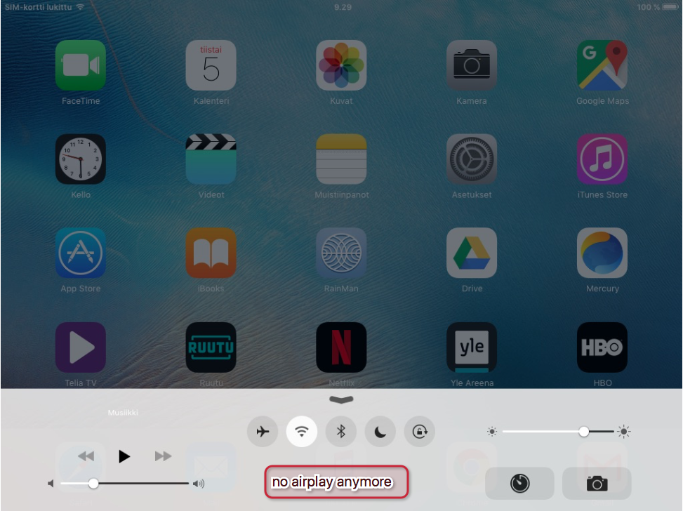 Ipad 2 No Airplay After Upgrade To 9 3, Does Apple Ipad Air 2 Have Screen Mirroring