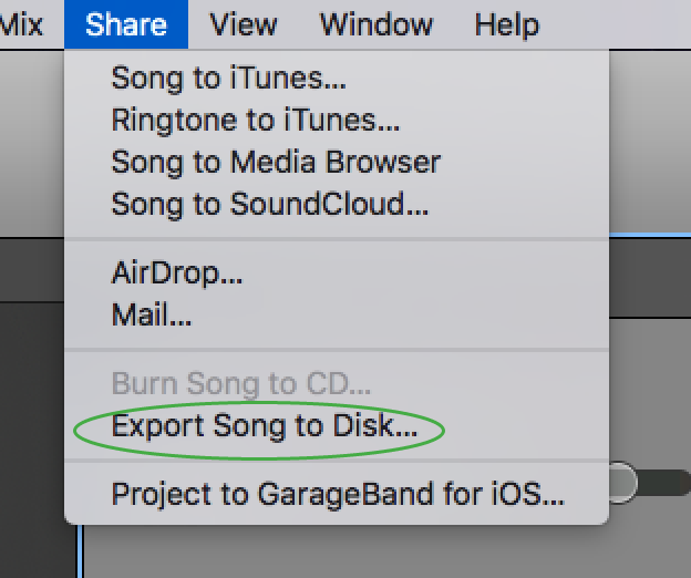 How to export garageband files to mp3 ipad