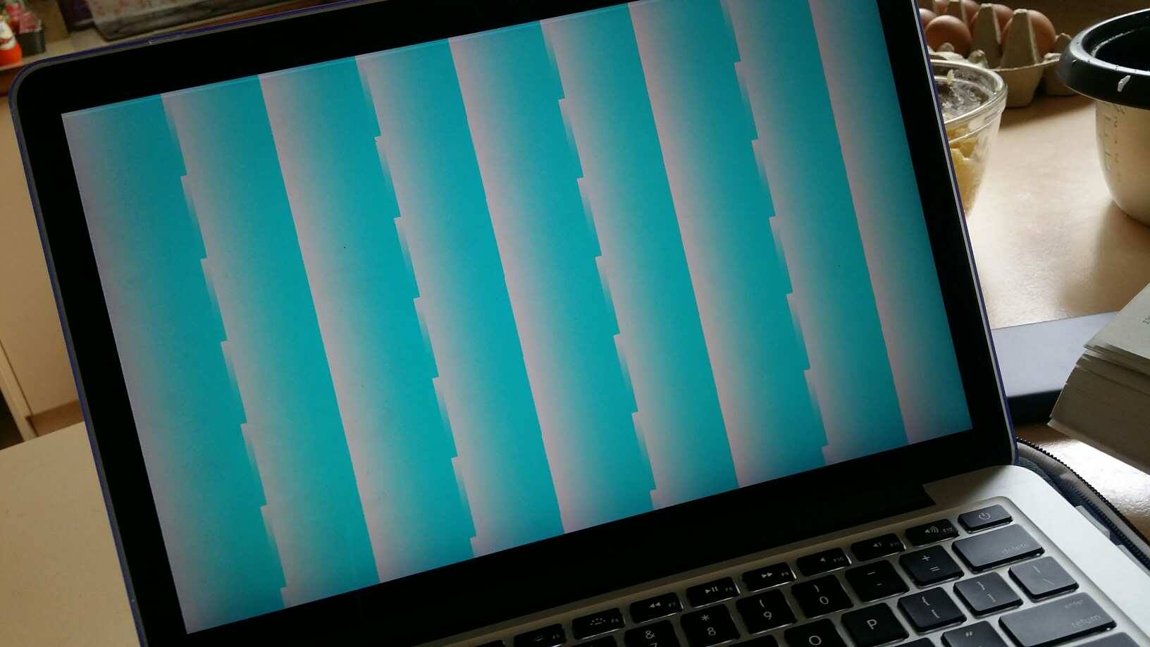 macbook pro retina display flickering a little bit
