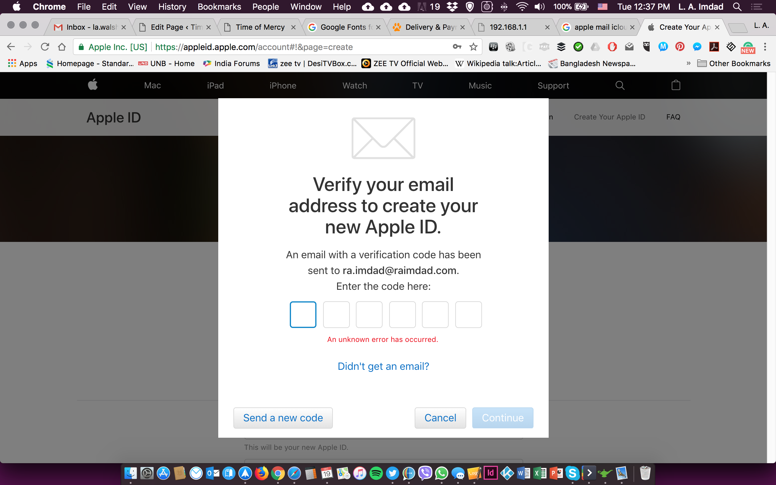 Trying To Create An Apple Id But Keep Get… - Apple Community