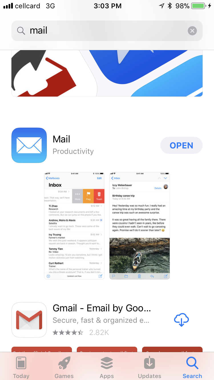 My Gmail icon disappeared Apple Community