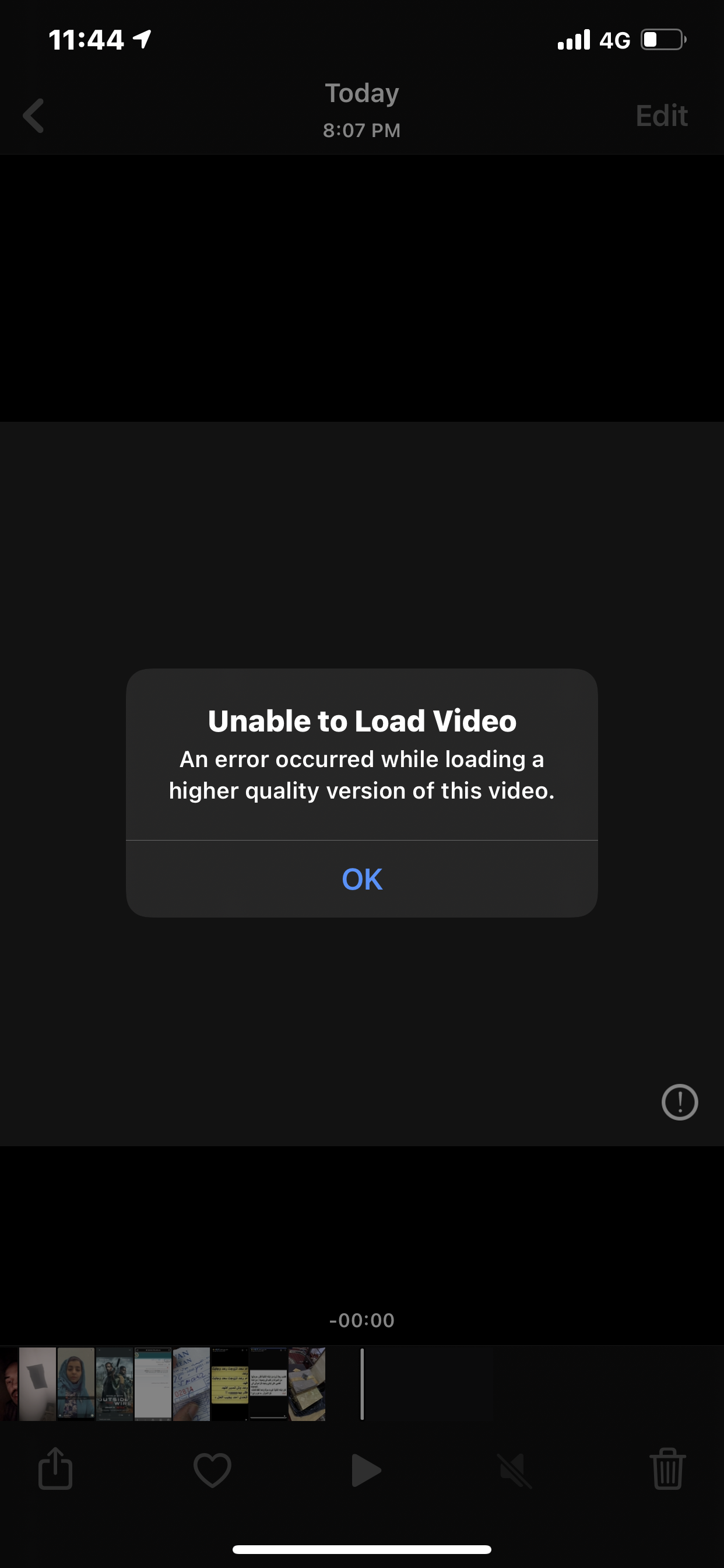 i recorded a video but i coud not play it… - Apple Community