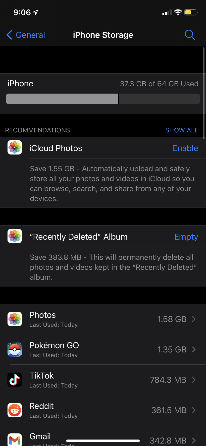 Why does Apple use so much storage?