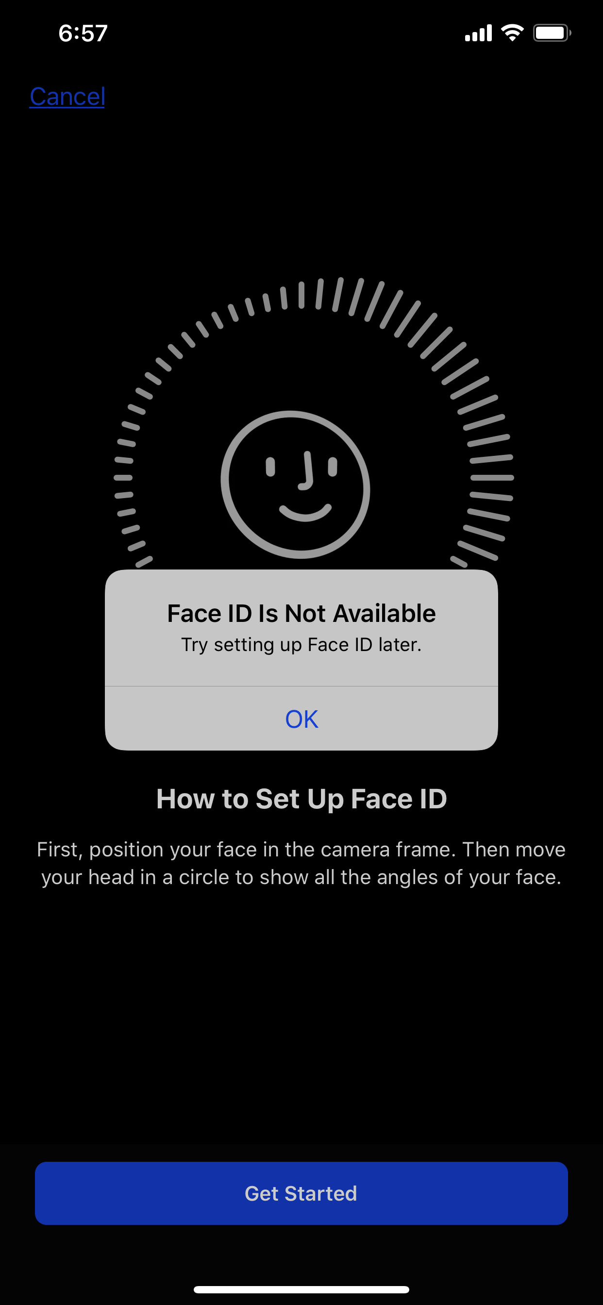 Face ID not available after an update Apple Community