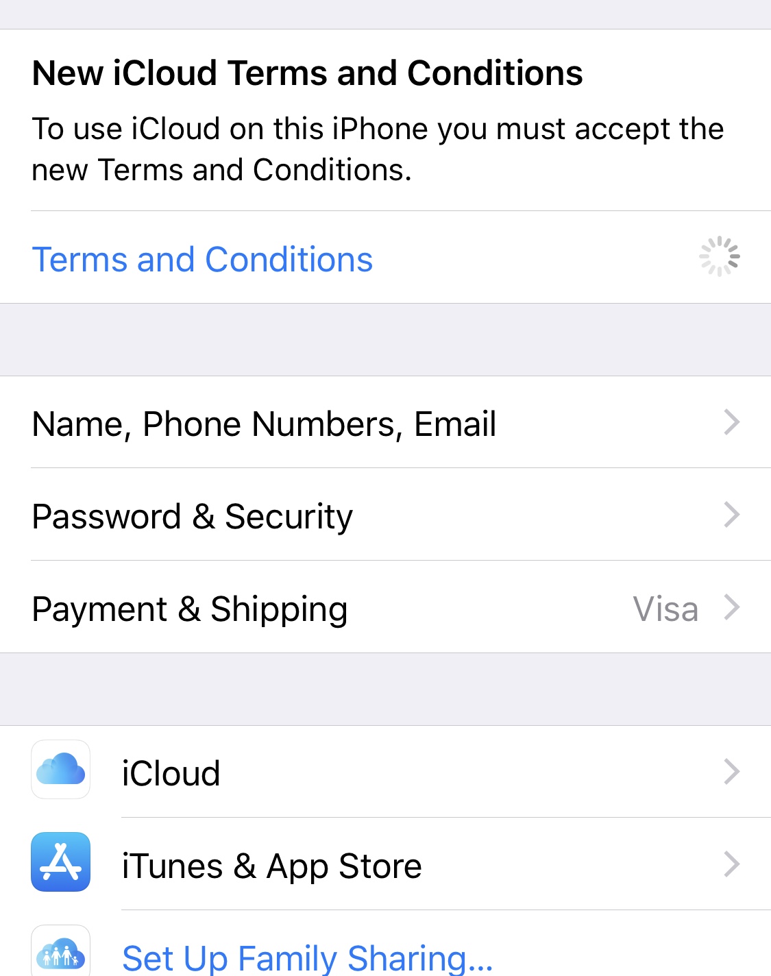 How to accept new icloud terms and condit… Apple Community
