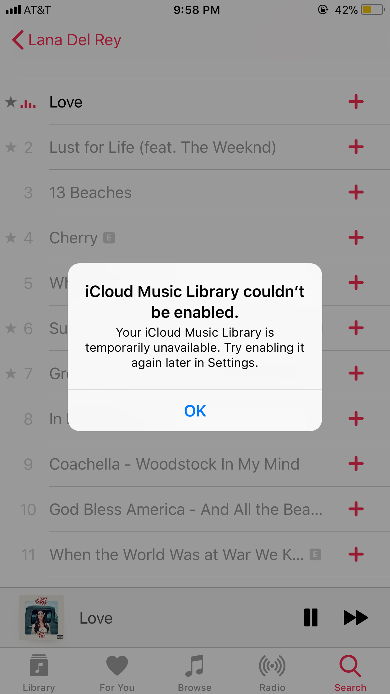 Icloud music library как включить ios 14