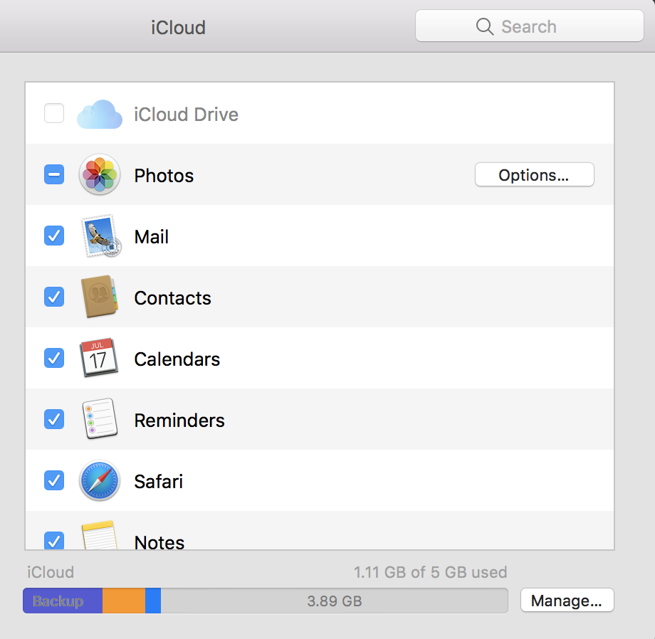 Icloud drive