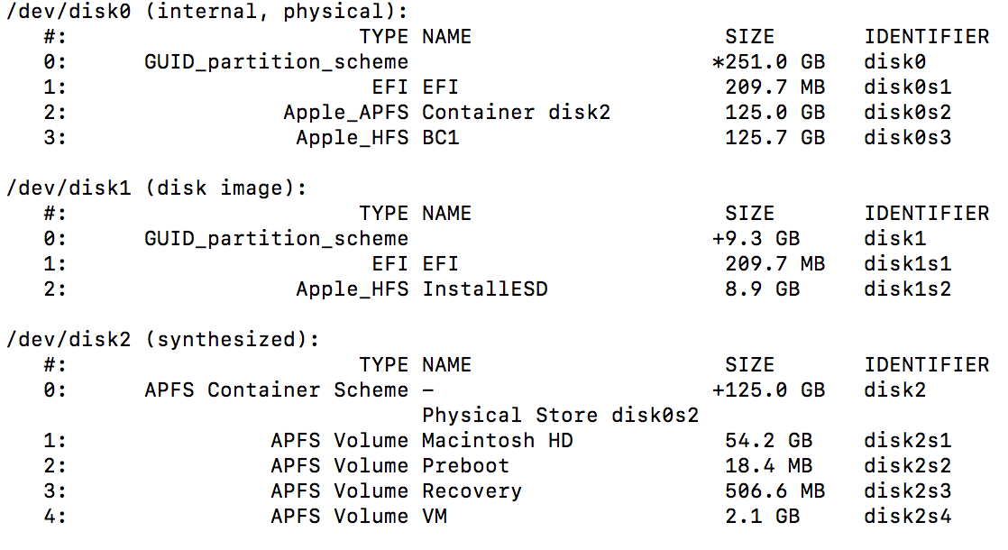 Os mac ошибка no corestorage logical volume groups found