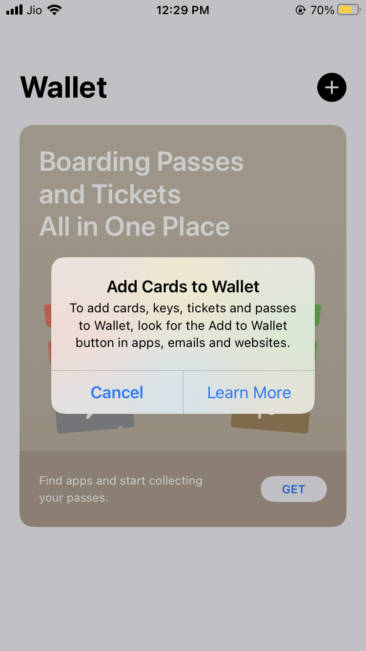 I am unable to add my credit cards in wal… Apple Community