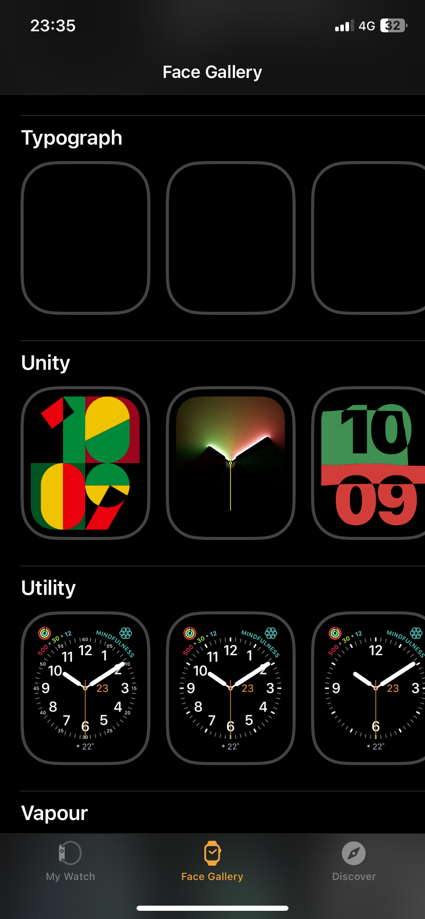 Unity watch outlet face apple watch