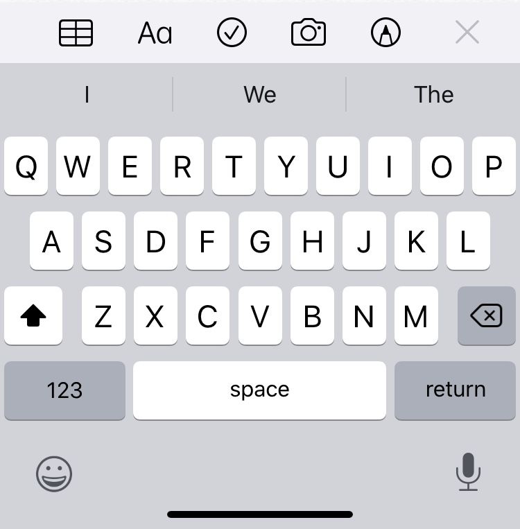 Type with the onscreen keyboard on iPhone - Apple Support