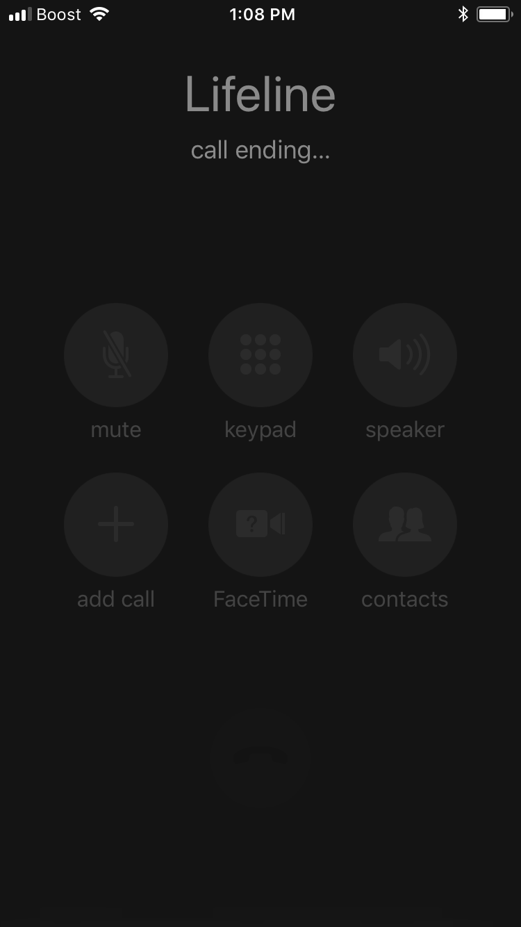 iphone 5 call icon