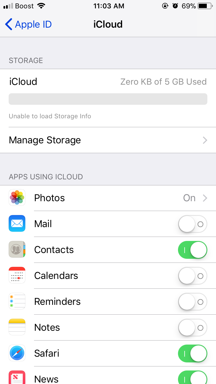 Why does my iCloud storage say “unable to… - Apple Community