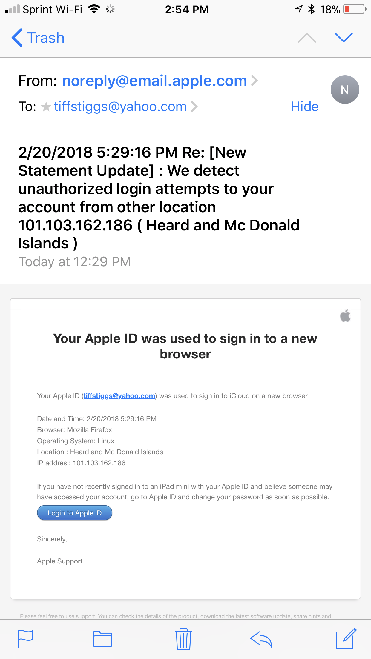 I went to sign up using fb Id and it said… - Apple Community
