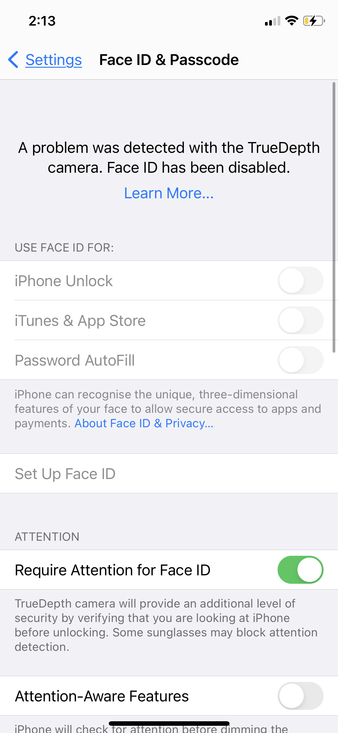 My mobile face Id has been disabled Apple Community