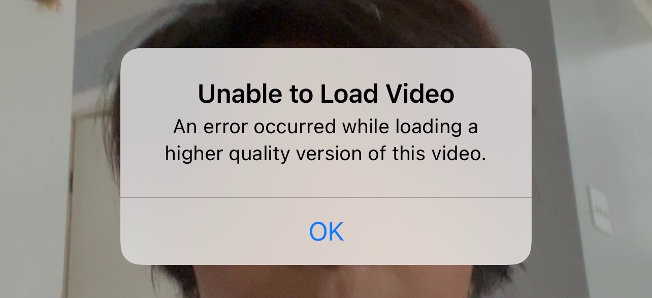 Unable to load videos on iPhone 12 Pro - Apple Community