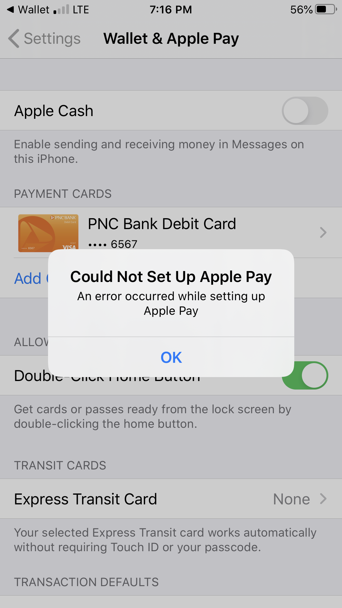 Payment could not be completed - Apple Community