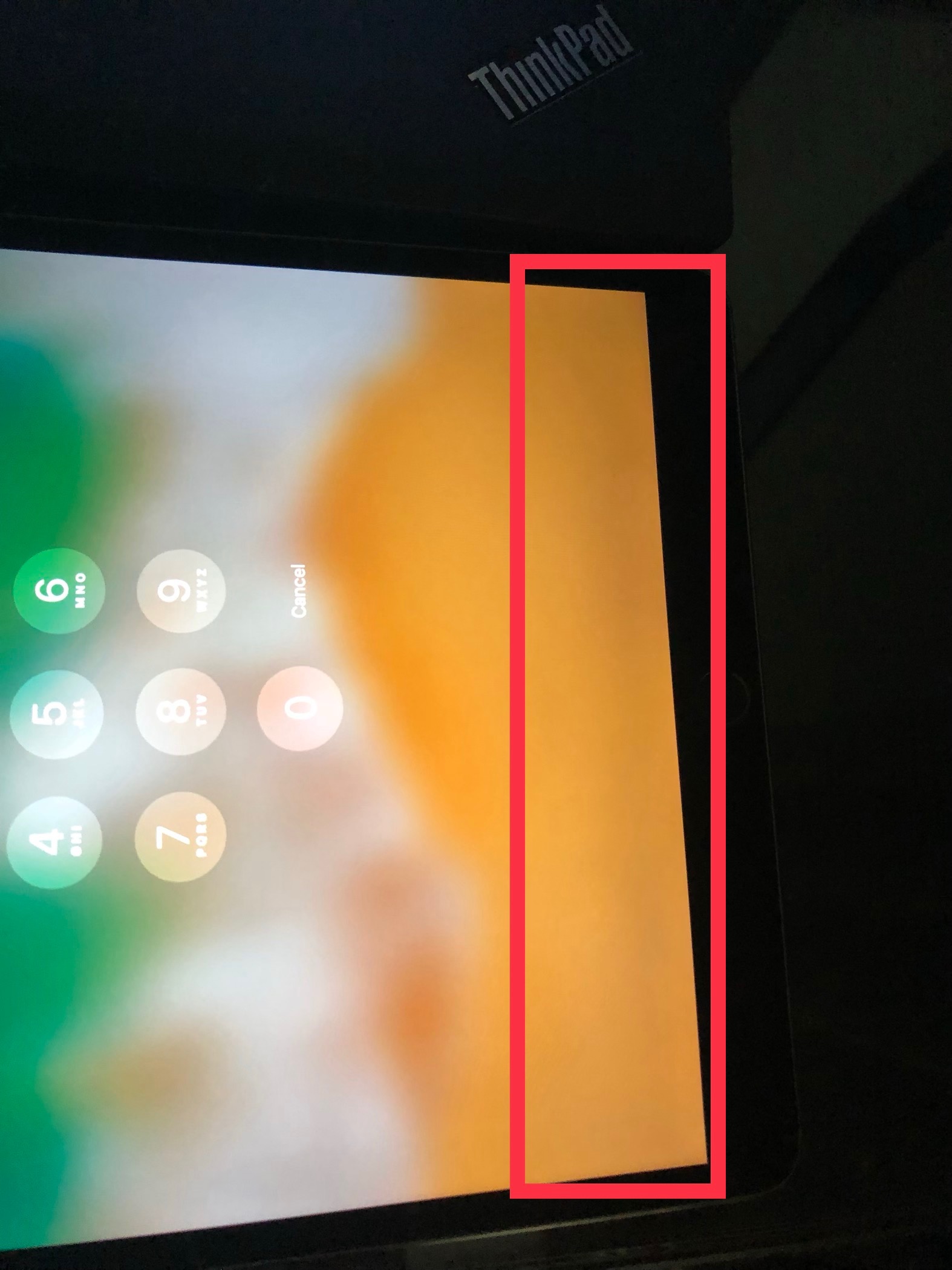 Dark spot on edge of screen iPad Pro 10.5 Apple Community