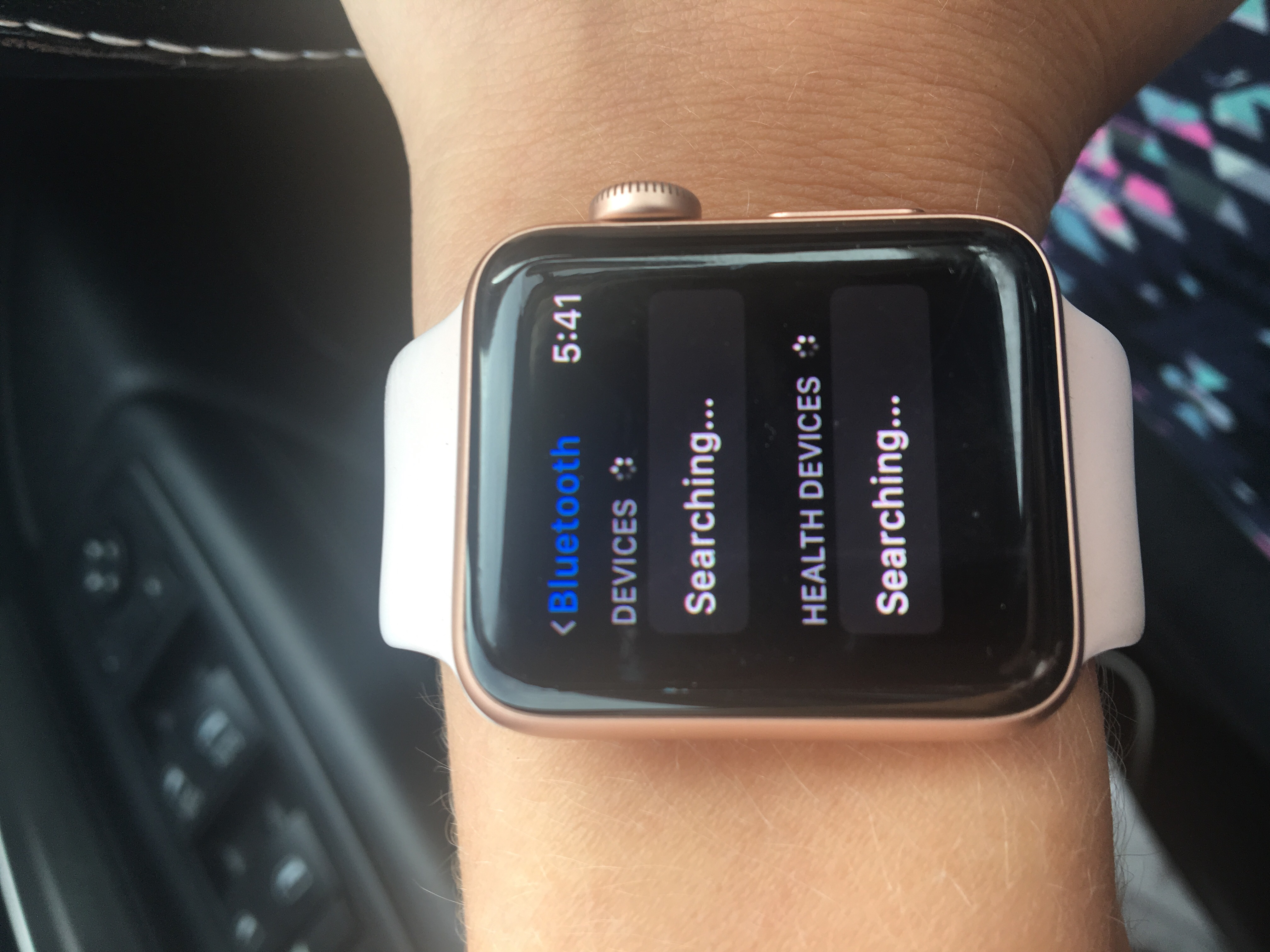 Iwatch3 Not Pairing With Bluetooth Devices Apple Community