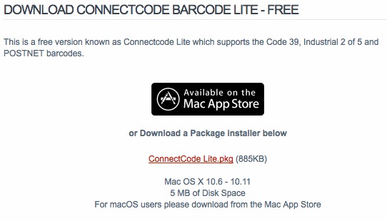 Barcode font free mac free