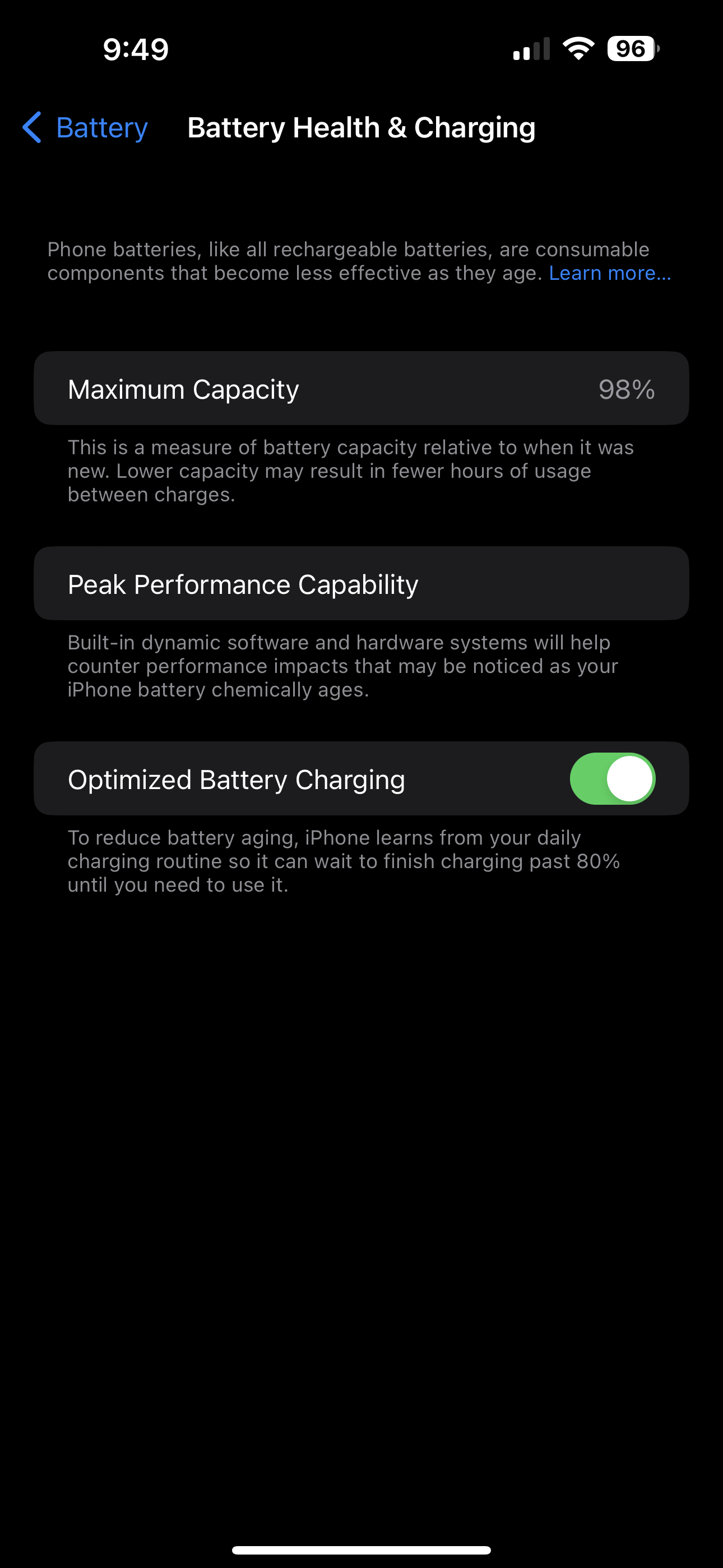 iphone battery health Apple Community