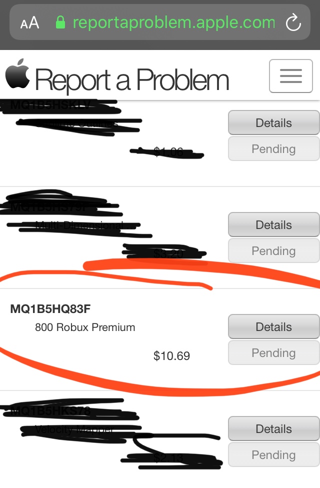 Accidentally Bought An In App Purchase Apple Community - how to request a robux refund